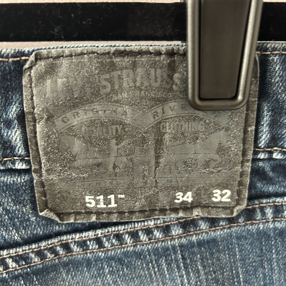 Men’s Levi’s blue jeans size 34 - Picture 3 of 3